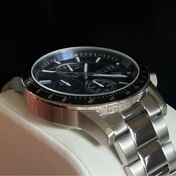 HB1513510 - Hugo Boss Men’s Rafale Blue Dial Chronograph Watch - Picture 4 of 13